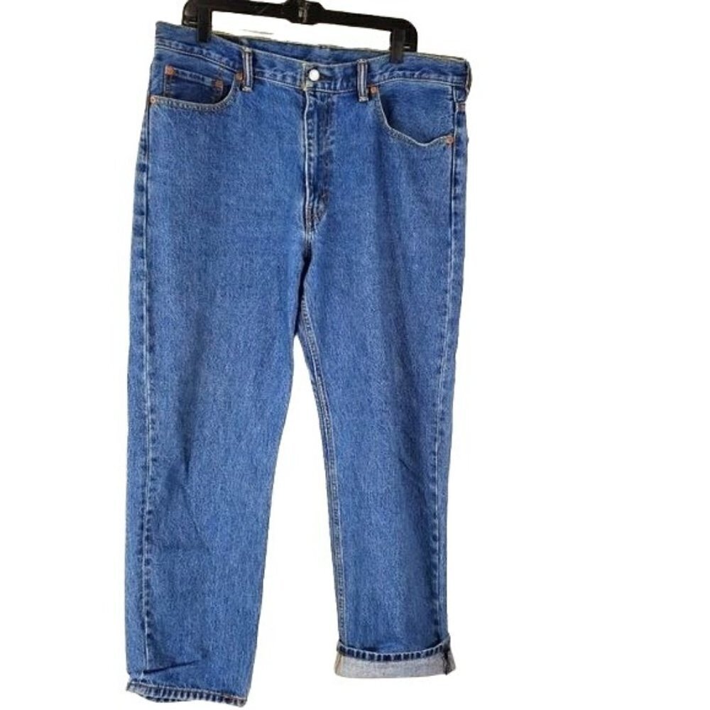 Levi's 550 relaxed fit tapered leg jeans men's size 36x32